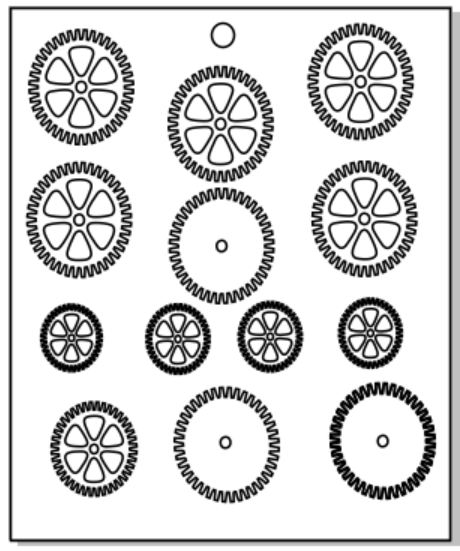 Micro cogs sold 3\'s