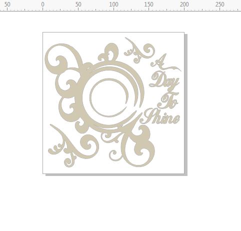 A day to shine circle flourish frame  200 x 200min buy 3 .