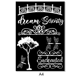 Dream,serenity, enchanted,bridge A4 Min buy 3