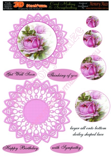 Pink Doilies