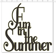 Fun in the summer 100 x 100  pack of 5 individually packaged PRI