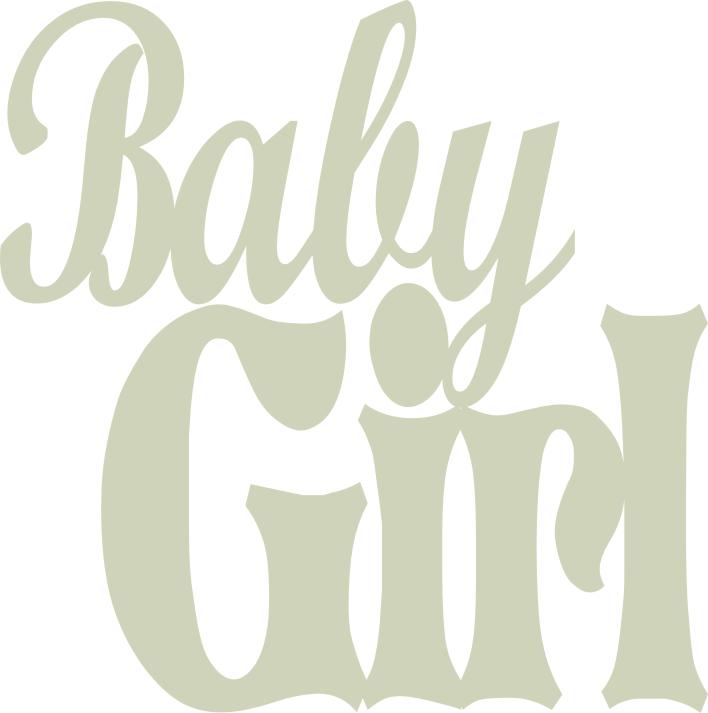 Baby Girl 150mm x 150mm   sold 3\'s