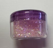 Pretty pink,Microfine glitter, Beautiful glitter 5gm  Min buy 3