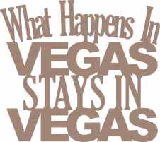 What Happins in Vagas Stays In Vagas