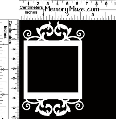 vintage card  frame 70 x 100 mm 3 pack Min buy 3